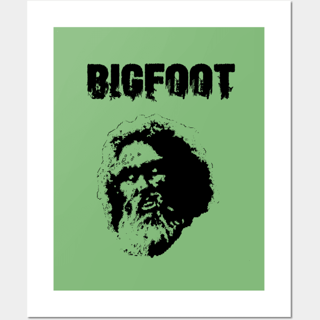 70’s Bigfoot Wall Art by Jldigitalcreations